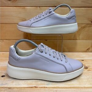 Cole Haan Grandseries Grand Pro Topspin Leather Platform Sneakers Womens 9 B